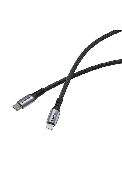 Verbatim Cablu de date Verbatim Sync & Charge 31844, USB Type-C - Lightning, 18 W PD, 1.2 m (Negru)