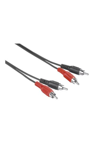 Hama Cablu audio RCA HAMA 205087, 5m (Negru)