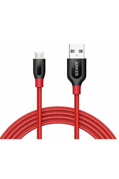 Anker Data cable Anker PowerLine+ A8143091, Micro USB, 1.8 m (Red)