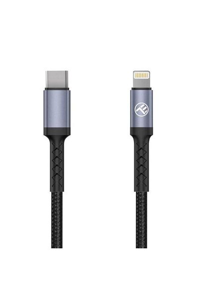 TELLUR Cablu Tellur Type-C to Lightning, 3A, PD30W, 2m, nailon, negru