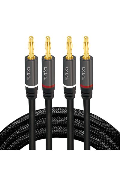 LogiLink Audio cable Logilink CA1211, Jack 2.5 mm, 5m (Black)