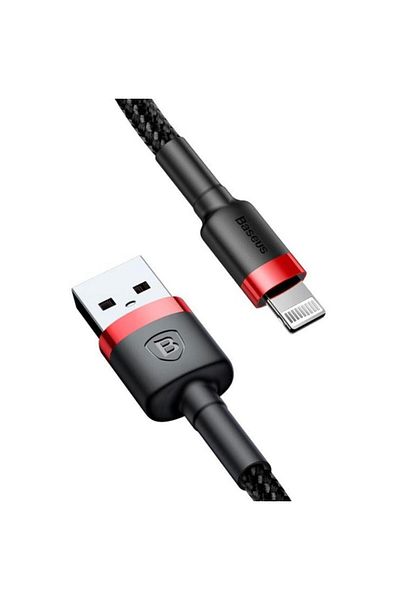 Baseus Baseus Kevlar CALKLF-B19 data cable, Lightning, 1 m (Black/Red)