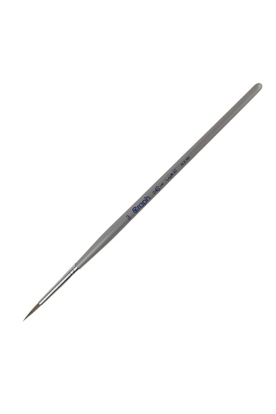 Graph İran Graph Samur Kılı Yuvarlak Uçlu Fırça No: 3