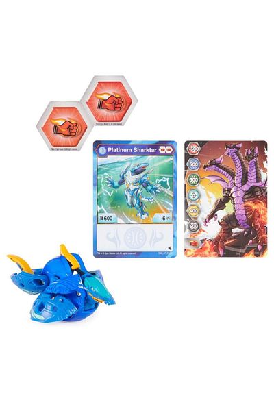 BAKUGAN Bakugan Legends figurine - Platinum, Sharktar