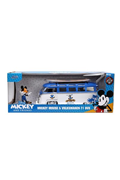 Jada Toys Masinuta diecast Jada Toys cu figurina - Disney Mickey Mouse, Volks...
