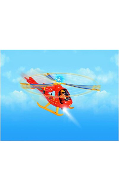 Simba Fireman Sam - Wallaby Rescue Helicopter, with figure, 15 cm