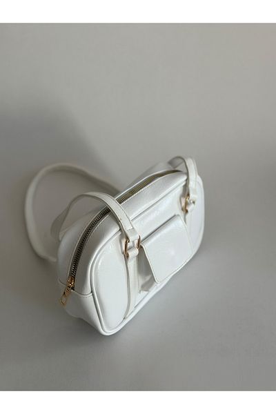 Boutiquehaki Nomia Soft Leather Double Handle Shoulder Bag