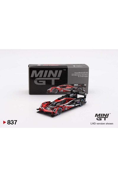 mini gt 1/64 837 Acura Arx-06 Gtp Wayne Taylor Racing with Andretti 2024 Imsa Sebring 12Hrs Winner