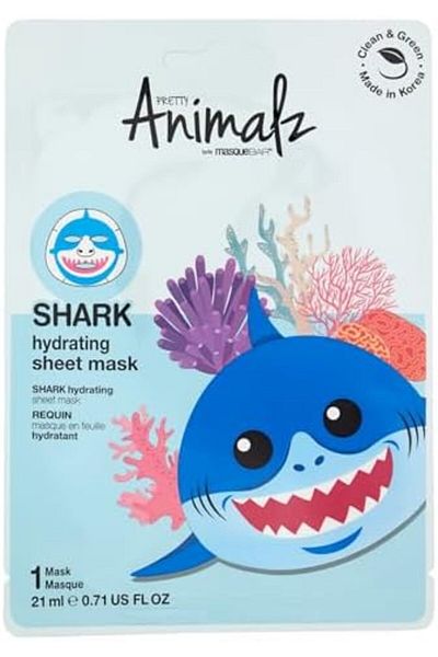 MasqueBAR masque BAR Pretty Animalz Shark Sheet Mask (Pack of 1)