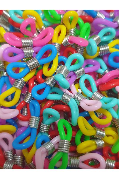 HAPPY HANDMADE 5 Pairs of Colored Glasses Rubber