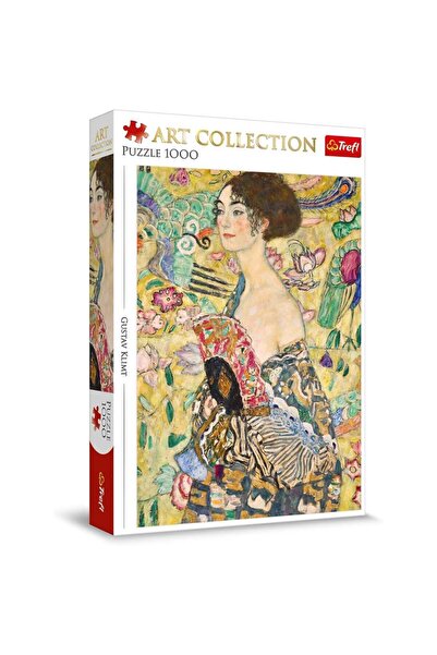 Trefl Παζλ Trefl 1000 τεμαχίων, Gustav Klimt - Κυρία με βεντάλια