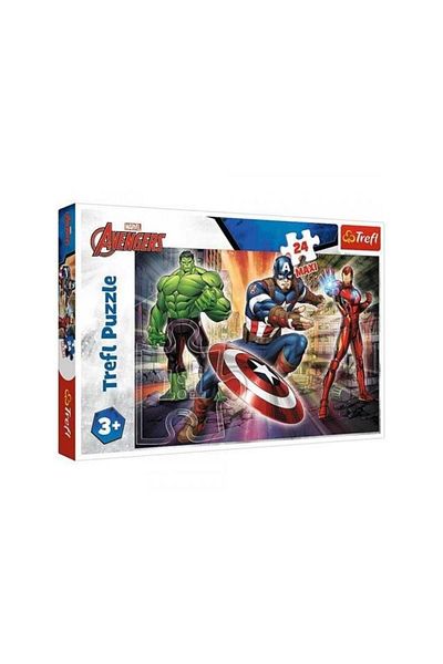 Trefl Maxi Trefl Puzzle Avengers Heroes, 24 pieces