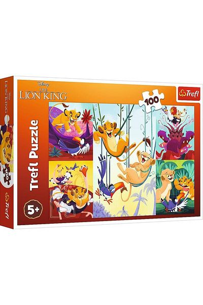 Trefl Trefl Disney Lion King Puzzle, The Brave King, 100 pieces