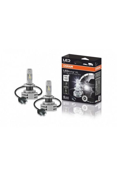 Osram Set de 2 becuri LED, Osram, H4, LEDriving, HL, Noua Generație, P43T, FS, 12/24V, 14W 6000K Alb rece