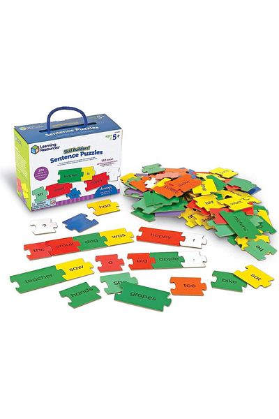 Learning Resources Set activitati educative, Puzzle cu propozitii (lb.engleza)