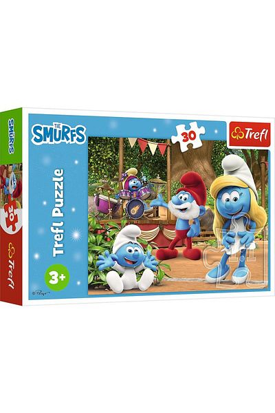 Trefl Trefl 30-piece children's puzzle - Smurfette and the Smurfs