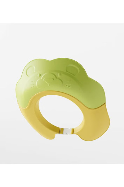 FULLJOY قبعة استحمام للأطفال لحماية العين والأذن مع شريط مرن قابل للتعديل للأ...