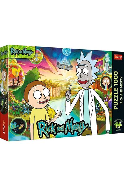 Trefl Puzzle Trefl Premium Plus - Rick Si Morty, 1000 piese