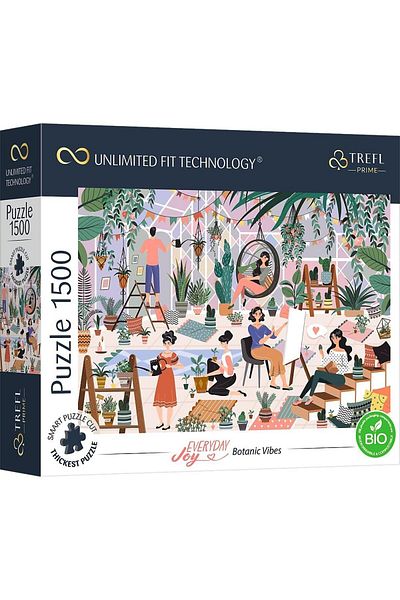 Trefl Trefl UFT Vibe Botanic Puzzle, 1500 pieces