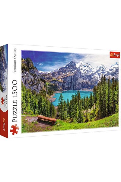 Trefl Trefl Puzzle - Lake Oeschinen, 1500 pieces