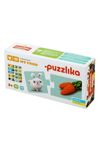 CUBIKA Puzzle Cubika My Food, 20 piese