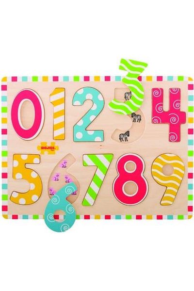 BigJigs BigJigs BJ756 large puzzle, Numbers