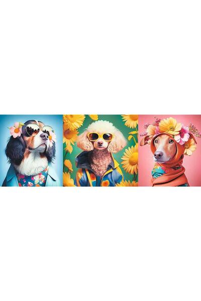 Trefl Trefl Panorama Puzzle, Dog Fashion Week, 500 pieces