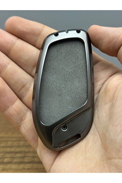Mavi Keys Mg Hs Zs Smart 3 butoane din piele, metal, husă de protecție pentru telecomandă, culoare gri