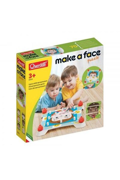 quercetti Quercetti Make a Face Puzzle