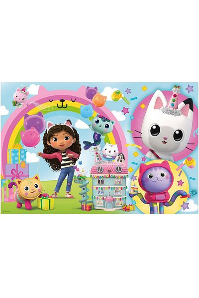 Trefl Maxi Trefl Gabbys Dollhouse Puzzle, Gabby's House, 24 pieces