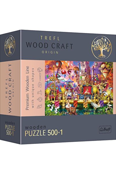 Trefl Trefl Wood Craft dřevěné puzzle, Magický svět, 500+1 dílků