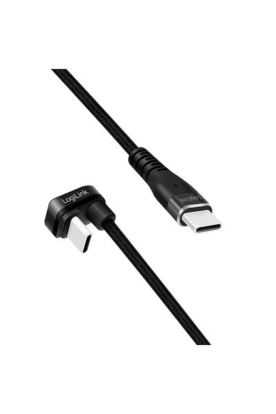 LogiLink LOGILINK power and data cable, for smartphone, USB 2.0, 3m, Black