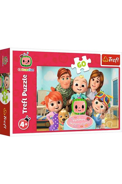 Trefl Trefl Cocomelon Puzzle, A Wonderful Day, 60 pieces