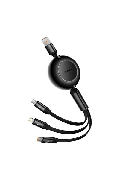 Baseus Cablu de date 3 in 1 Baseus Bright Mirror 2, USB - Micro-USB/Lightning...