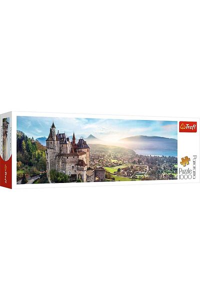 Trefl Trefl Panorama Puzzle, Menthon Castle, 1000 pieces