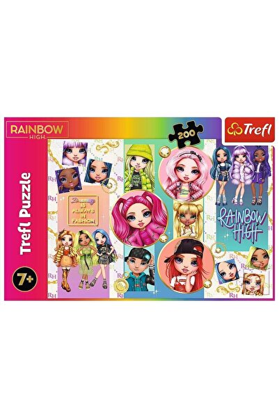 Trefl Trefl Puzzle Rainbowhigh Panenky, 200 dílků