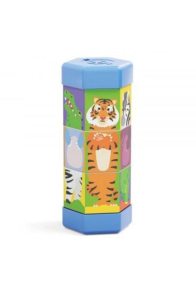 quercetti Puzzle Quercetti Tubo Mix Match Animals