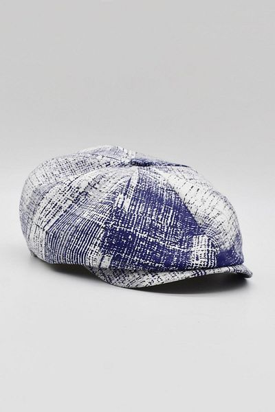 Külah Men's Bahama Patterned Summer Cap Hat Navy Blue