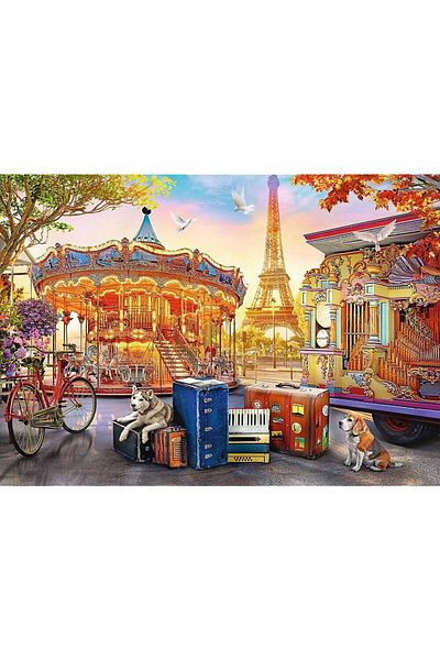 Trefl Trefl Puzzle Celebration in Paris, 500 pieces