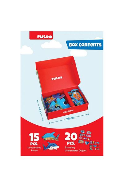 PUEDO TOYS Marine World Puzzle