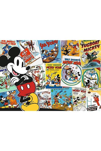 Trefl Puzzle Trefl - Disney Lumea Lui Mickey, 1000 piese