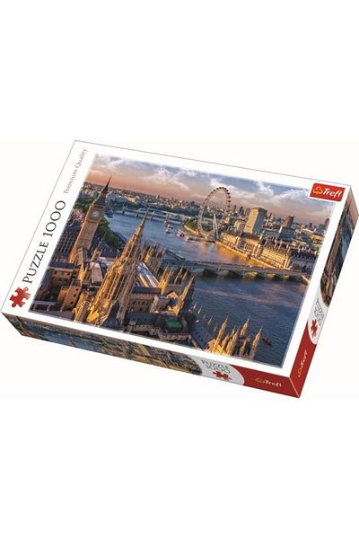 Trefl Puzzle with the image of the Thames River in England 1000 pieces