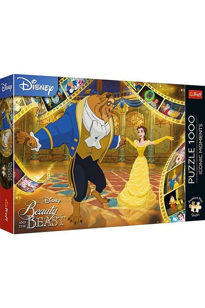 Trefl Trefl Premium Plus Puzzle - Disney Princess, Beauty and the Beast, 1000 pieces