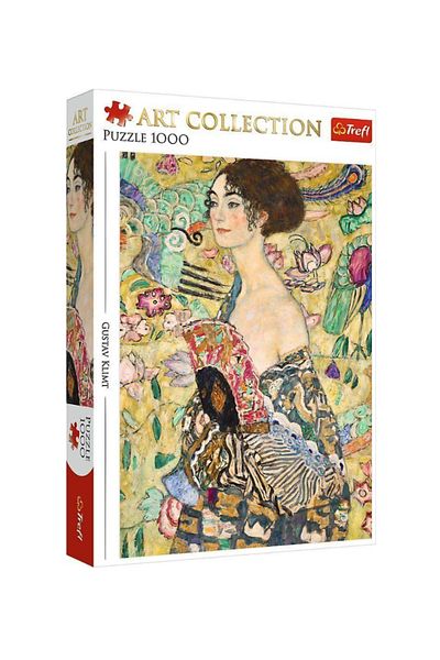 Trefl Puzzle Trefl din 1000 piese - Doamna cu evantai