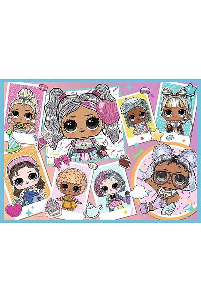 Trefl Trefl 4 in 1 Puzzle LOL Meet the Dolls, 35/48/54/70 pieces
