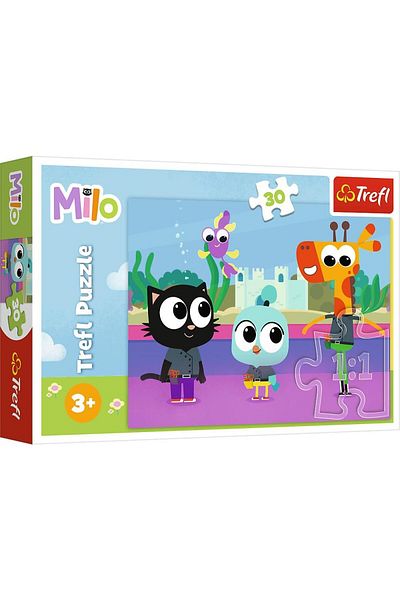 Trefl Trefl Puzzle - Planet Milo, Milo the Cat, 30 pieces