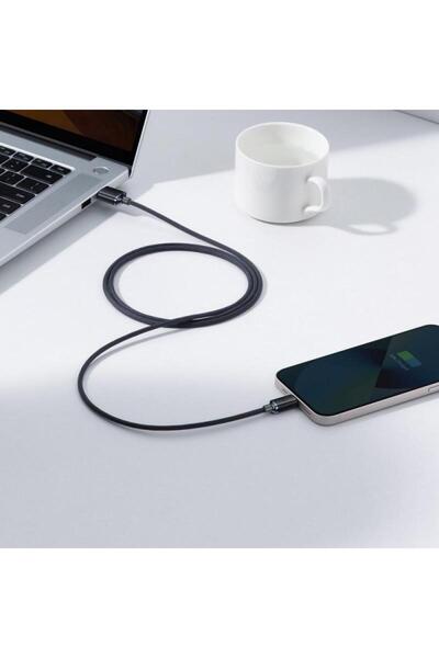 Baseus Crystal Shine Fast Charging 2.4A Lightning Cable 1.2M-Black