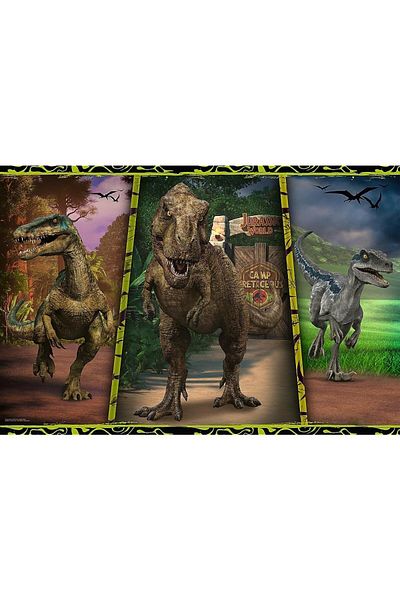 Trefl Trefl Junior Super Shape XL Jurassic World puzzle, 104 pieces