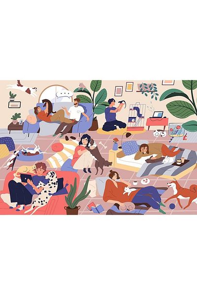 Trefl Puzzle Trefl Everyday Joy Hygge Life, 850 x 580 mm, 1500 piese