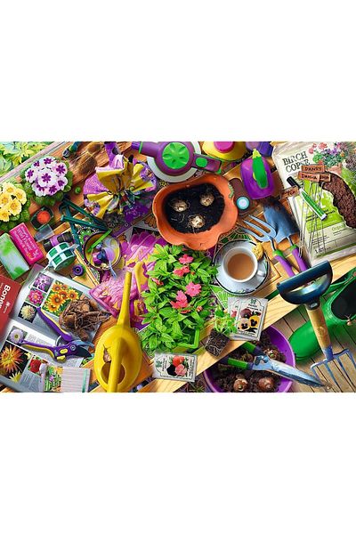 Trefl Puzzle Trefl din 1000 piese - Curatenie in gradina